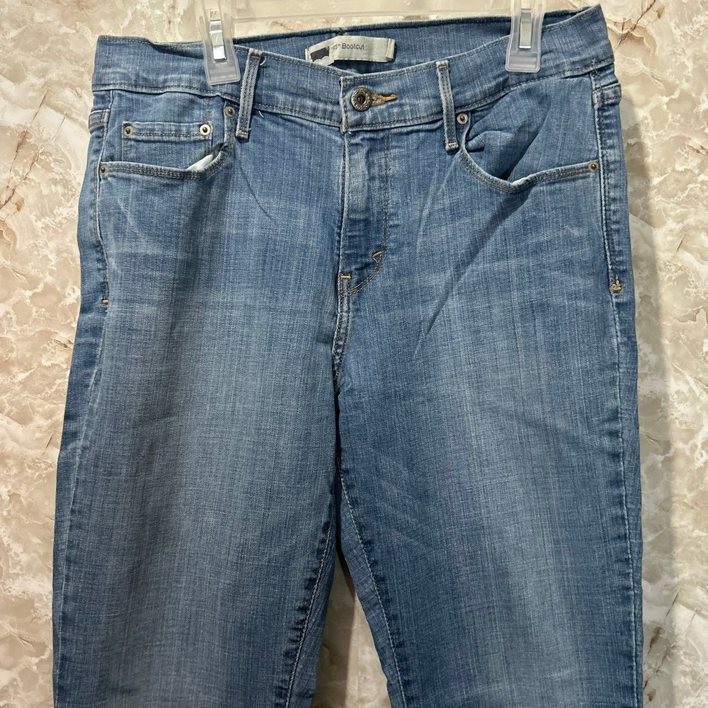 Levis 515 Bootcut Jeans‎ Medium Wash Denim Classic Style Women's Size 8